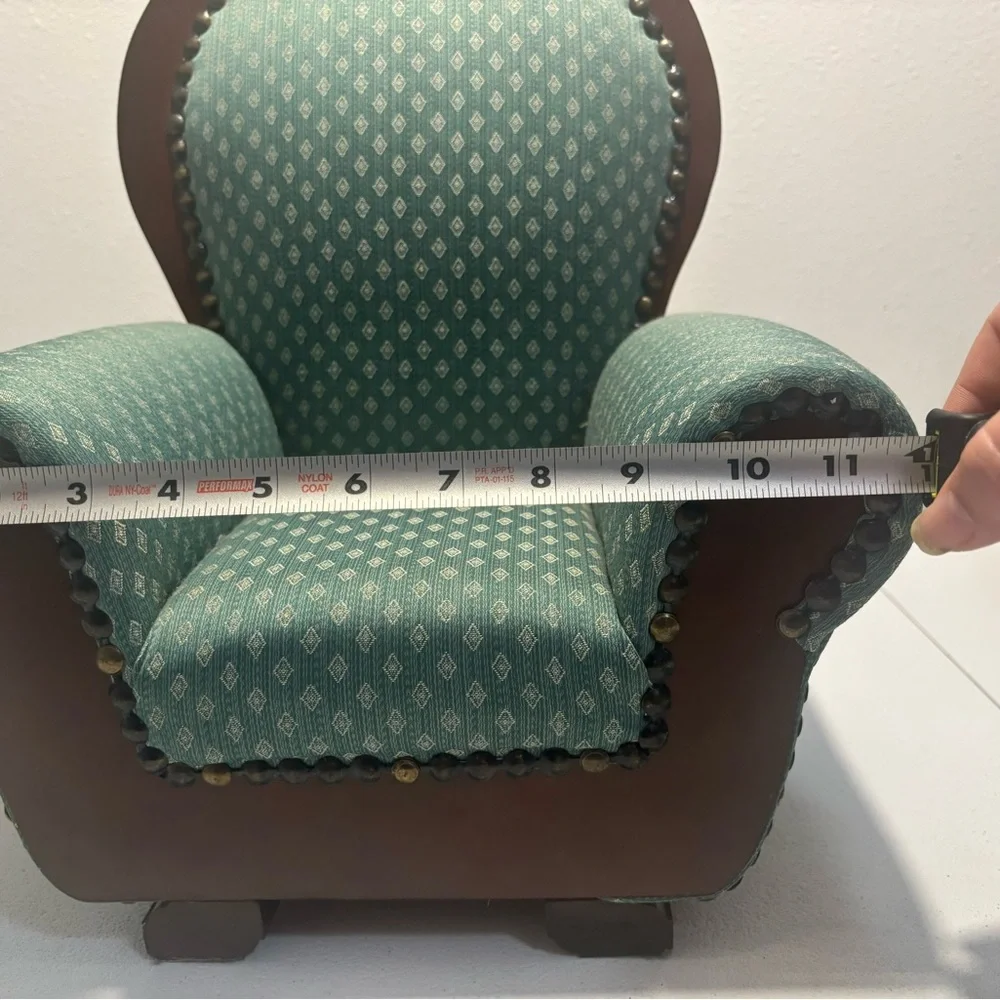 Vintage Doll Chair 18” American Girl Furniture Victorian Armchair